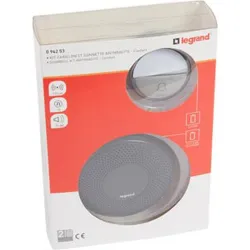 Compra TIMBRE INALAMBRICO NEGRO ALCANCE 100 METROS LEGRAND 094253 al mejor precio