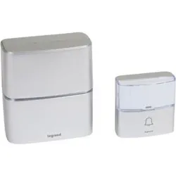 Compra TIMBRE INALAMBRICO PREMIUM ALUMINIO ALCANCE 200 METROS LEGRAND 094271 al mejor precio