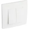 Compra CONMUTADOR DOBLE BLANCO SERIE NILOE LEGRAND 396471 al mejor precio