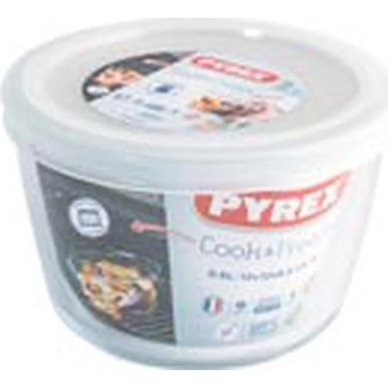 Compra CONTENEDOR VIDRIO PORTALIMENTOS CON TAPA PYREX REDONDO - 0,6 L PYREX 3285006 al mejor precio
