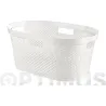 Compra CESTA RECYCLED INFINITY 39 L BLANCO 245673 al mejor precio