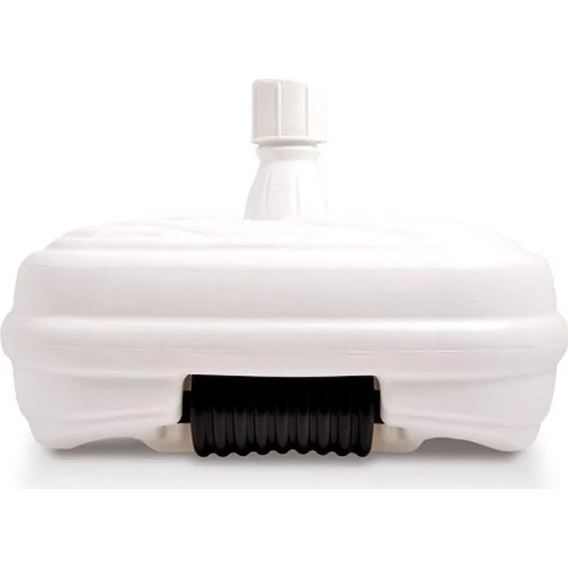 Compra PIE PARASOL RELLENABLE CON RUEDAS 48 L diametro 33-48 MM BLANCO IMPORT 48 BLANCO al mejor precio