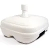 Compra PIE PARASOL RELLENABLE CON RUEDAS 48 L diametro 33-48 MM BLANCO IMPORT 48 BLANCO al mejor precio