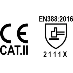 Compra GUANTE PIEL FLOR CABRA DORSO ALGODON TUFF TALLA 7 JUBA H416/7 al mejor precio