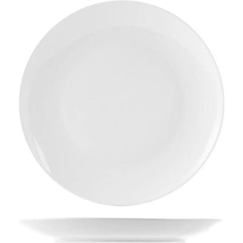 Compra PLATO PORCELANA SWEDEN COUPE BLANCO LLANO - 27 CM 8719401 al mejor precio