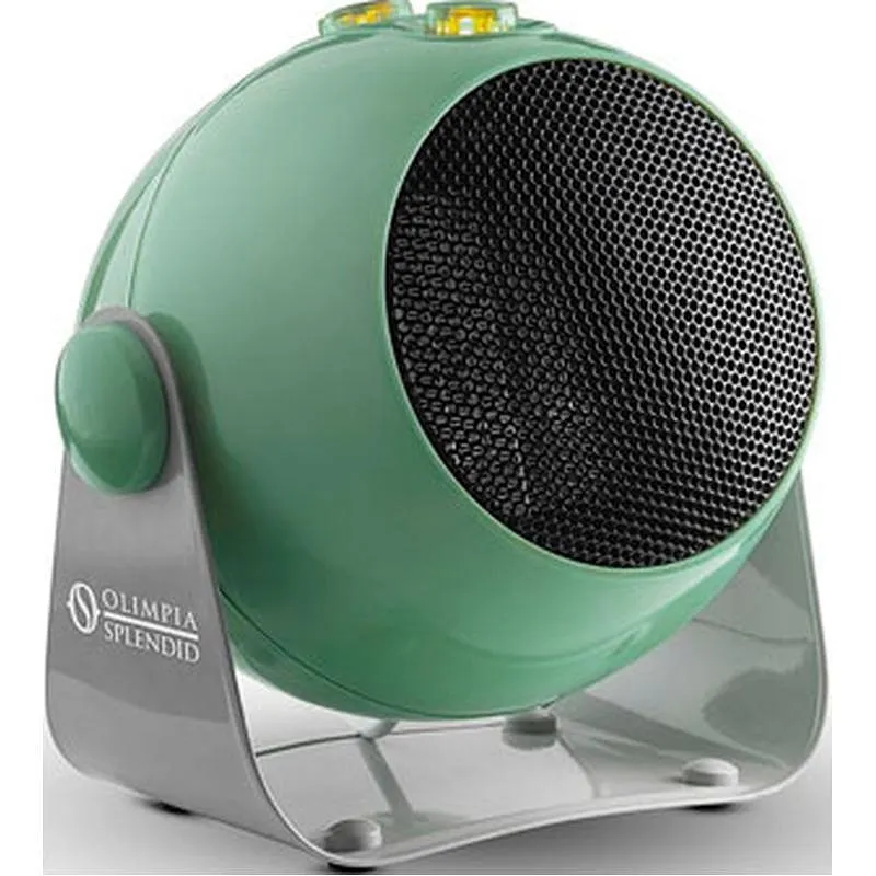Compra TERMOVENTILADOR CERAMICO DESIGN INCLINABLE 1800W VERDE OLIMPIA SPLENDID 99404 al mejor precio