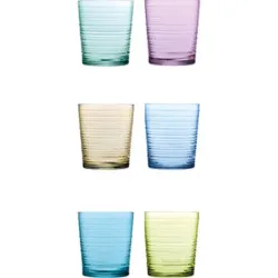 Compra VASO VIDRIO COLOR PACK 6 UDS 41 CL-GRANADA (SURTIDO COLOR) 5810600 al mejor precio