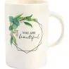 Compra MUG NEW BONE CHINA HOJAS 40 CL - SURTIDO 8070168 al mejor precio