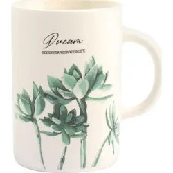 Compra MUG NEW BONE CHINA HOJAS 40 CL - SURTIDO 8070168 al mejor precio