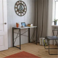 Compra MESA ESCRITORIO PLEGABLE JACK NEGRA 90X75X45 CM 21300024 al mejor precio