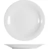 Compra PLATO PORCELANA GRABADO BLANCO PRESENTACION-31 CM 4470009 al mejor precio