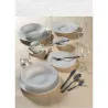 Compra ENSALADERA PORCELANA GRABADO BLANCO 23 CM 4470043 al mejor precio