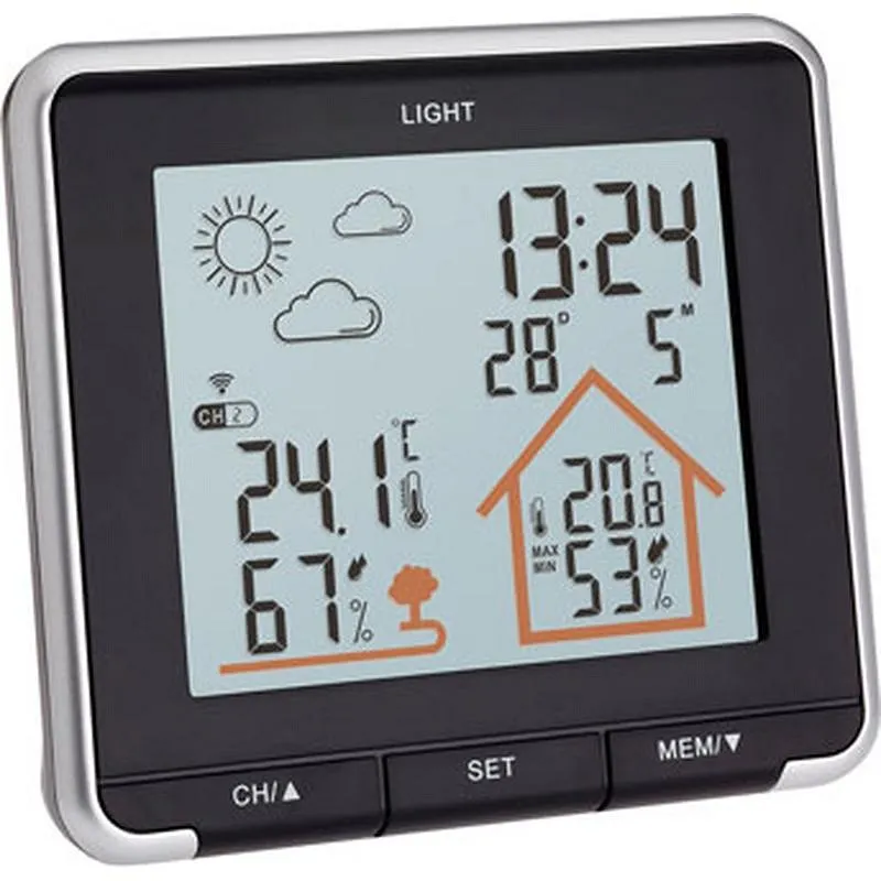 Compra ESTACION METEOROLOGICA DIGITAL SENSOR DE TEMPERATURA HERTER 35.1153.01 al mejor precio