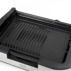 Compra PLANCHA ELECTRICA ASAR ELECTRICA CON TAPA 1800 W 44,5 X 32,5 CM BOJ 05100004 al mejor precio