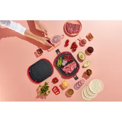 Compra GRILL MICROONDAS XL 27 X 20,7 X 4,4 CM - 3/4 RACIONES LEKUE 0220600R14M017 al mejor precio