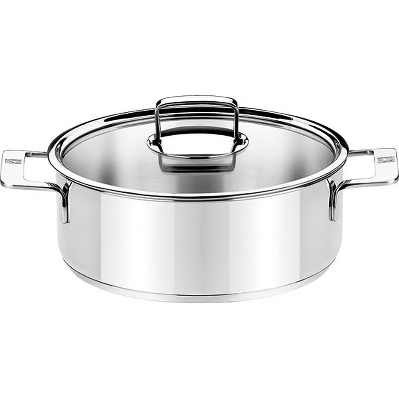 Compra CAZUELA CON TAPA CRISTAL SIGNATURE 20 CM - INDUCCION BRA A770353 al mejor precio