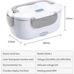 Compra FIAMBRERA ELECTRICA ENCHUFE INOX INT 450 ML FIH 730 al mejor precio