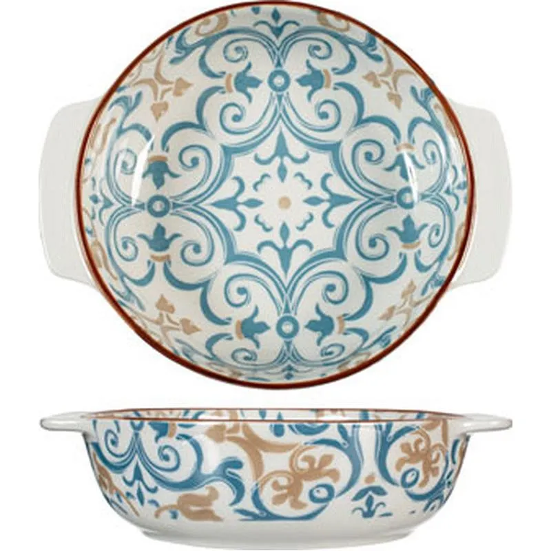 Compra FUENTE PORCELANA REDONDA FULL DECORADO diametro16 CM - SURTIDO 7946116 al mejor precio