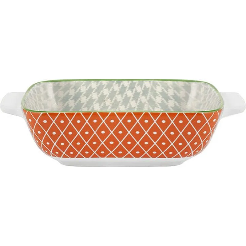 Compra FUENTE PORCELANA CUADRADA FULL DECORADO 15 X 15 CM 7946315 al mejor precio