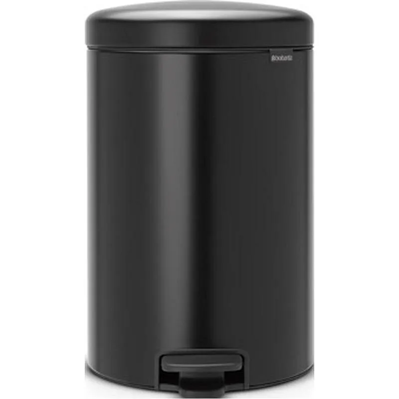 Compra CUBO PEDAL NEW ICON NEGRO 20 L BRABANTIA 114106 al mejor precio
