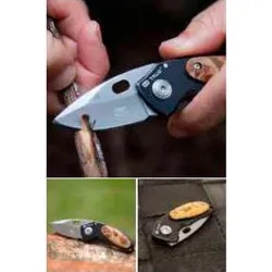 Compra NAVAJA EMPUÑADURA MADERA JACKNIFE HOJA DE ACERO INOXIDABLE TRUE UTILITY TU576K al mejor precio