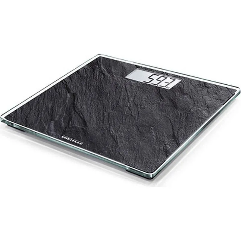 Compra BASCULA BAÑO DIGITAL 180KG VIDRIO PIZARRA SOEHNLE 1463881 al mejor precio