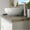 Compra LAVABO SOBREPONER REDONDO 16 X 41,5 X 41,5 CM BLANCO ARKITMOBEL 305919O al mejor precio