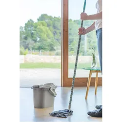 Compra FREGONA TIRAS MICROFIBRA CON PALO 130 CM GEOM VIGAR 10512 al mejor precio