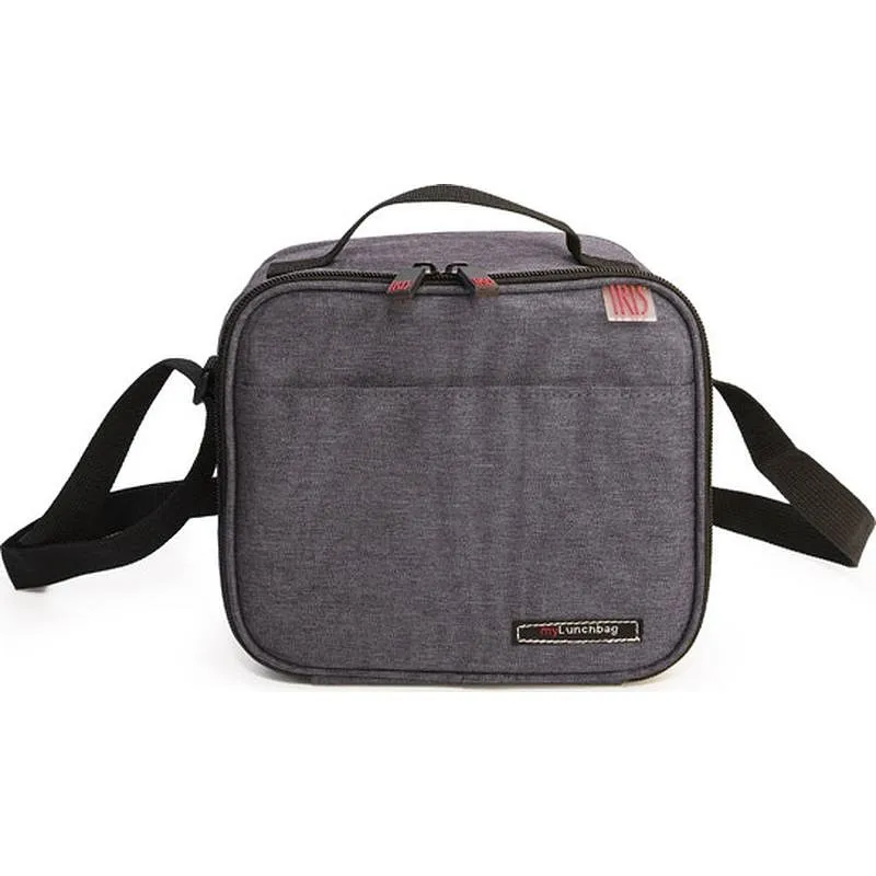 Compra BOLSA PORTA ALIMENTOS CITY PROMO GRIS+2 CONTENEDORES 0,6 L IRIS 9009-TZ al mejor precio