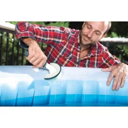 Compra SET DE LIMPIEZA PARA SPAS RECOGEHOJAS + CEPILLO + GUANTE BESTWAY 60310 al mejor precio