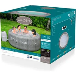Compra SPA HONOLULU AIRJET PARA 4-6 ADULTOS 196X71 CM BESTWAY 60019 al mejor precio