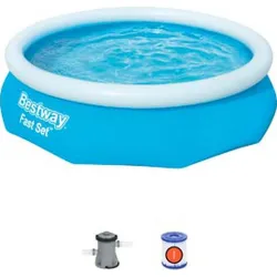 Compra PISCINA REDONDA AUTOPORTANTE 3.800 L CON DEPURADORA TIPO I diametro305 X76CM BESTWAY 57270 al mejor precio