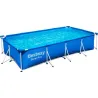 Compra PISCINA RECTANGULAR DESMONTABLE 5.700 L DEPURADORA TIPO I 400X211X81CM BESTWAY 56424 al mejor precio