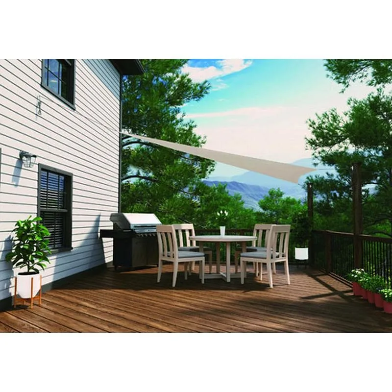 Compra TOLDO VELA SOMBREO TRIANGULAR READY TO HAND 125 GR 3X3X3 M TIERRA COLAROO 497910 al mejor precio