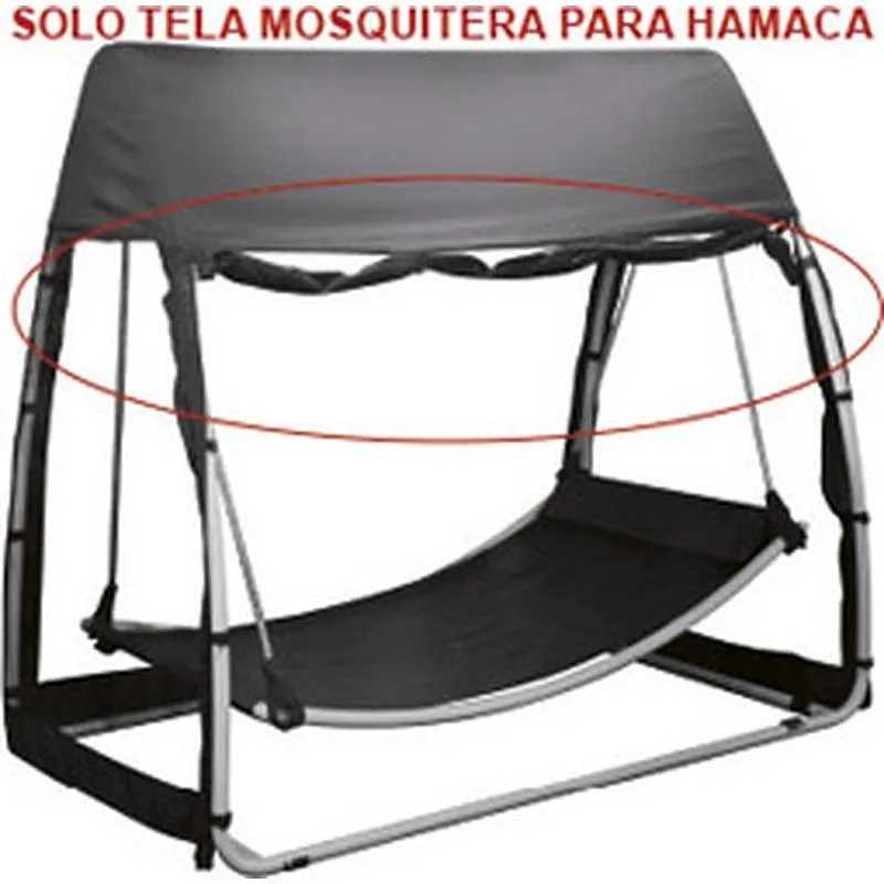 Compra TELA MOSQUITERA PARA HAMACA BALANCIN NEGRO IMPORT SIDE WALL MOSQUITO al mejor precio