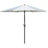 Compra PARASOL ALUMINIO INCLINABLE ARENA 2.5 M TUBO 38 MM CON MANIVELA IMPORT LYC-001 2.50 M SAND al mejor precio