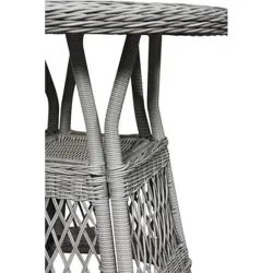 Compra MESA CAFE RATAN REDONDA DUNA diametro 69 CM ARENA IMPORT 47026 al mejor precio