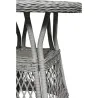 Compra MESA CAFE RATAN REDONDA DUNA diametro 69 CM ARENA IMPORT 47026 al mejor precio