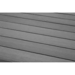 Compra MESA ALUMINIO POLYWOOD NEGRA/GRIS 150 X 90 CM IMPORT 629018 al mejor precio