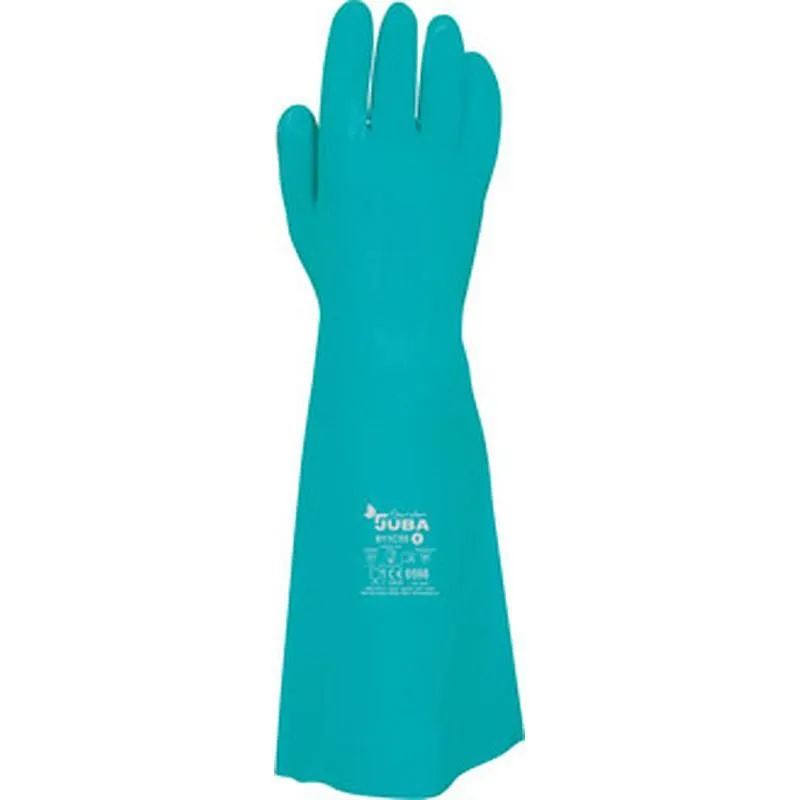 Compra GUANTE NITRILO VERDE INTERFACE PLUS EXTRA LARGO TALLA 8 JUBA GARDEN H811C-55/8 al mejor precio