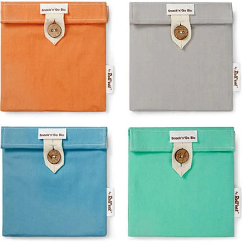 Compra PORTABOCADILLOS/FRUTAS BOLSA SNACK'N'GO BIO-SURTIDOS ROLL'EAT SGDISPBIO al mejor precio