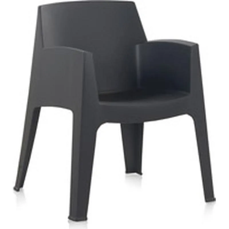 Compra SILLON RESINA MASTER ANTRACITA 67 X 60 X 82 CM SHAF 55244 al mejor precio