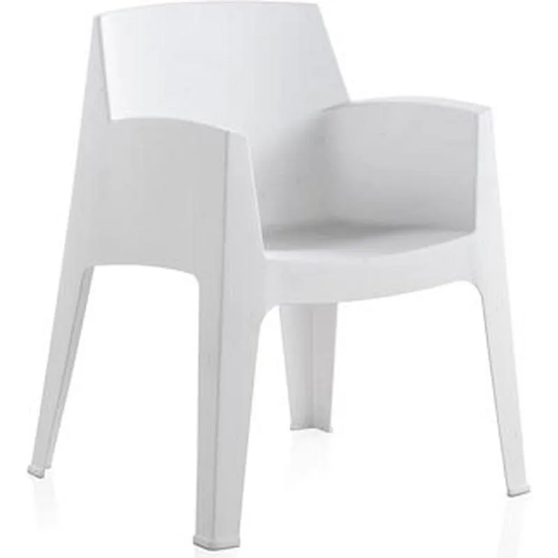 Compra SILLON RESINA MASTER BLANCO 67 X 60 X 82 CM SHAF 55243 al mejor precio