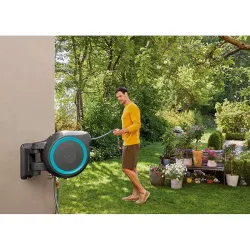 Compra PORTAMANGUERAS AUTOMATICO ROLLUP XL 35 M GARDENA 18630-20 al mejor precio