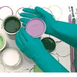 Compra GUANTE NITRILO VERDE INTERFACE PLUS TALLA 6 JUBA 821/6 al mejor precio