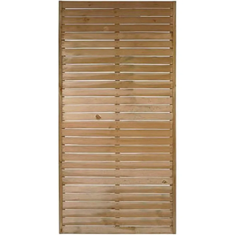 Compra PANEL MADERA TEA CON MARCO 90 X 180 CM FOREST 4817 al mejor precio