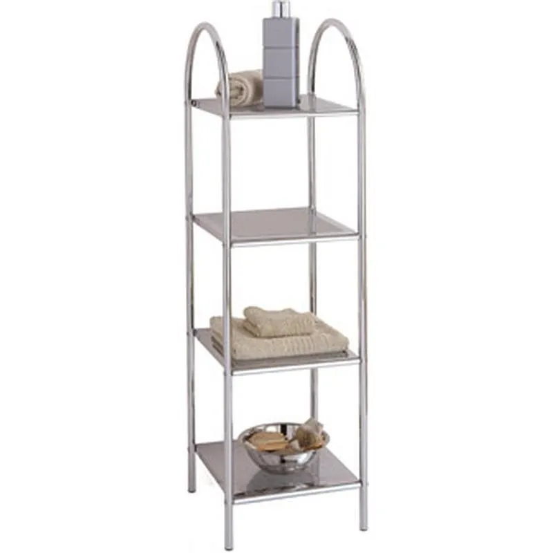 Compra ESTANTERIA 4 REPISAS B-456 CROMO 36 X 115 X 34 CM BATH STAGE. 61548 al mejor precio