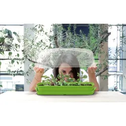 Compra HUERTO TABLA CON CUPULA 39 CM ANTRACITA CAPACIDAD 3,6 LITROS VAM DREH400-S433 al mejor precio