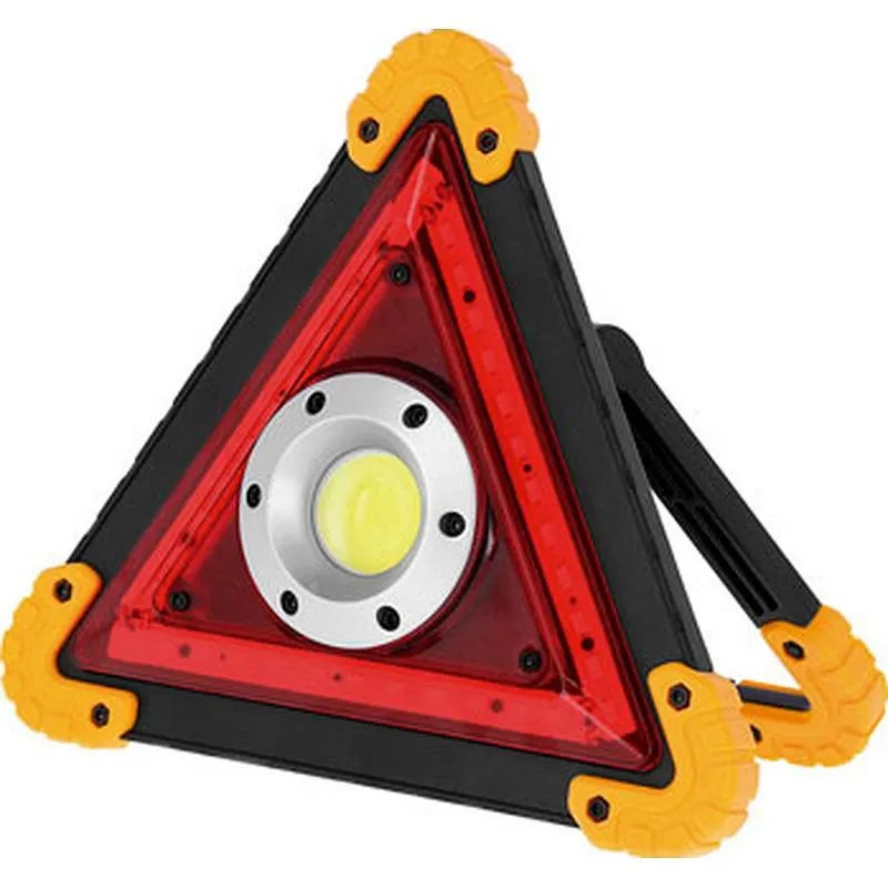 Compra LINTERNA LED PORTATIL COB RECARGABLE TRIANGULO MATEL 25201 al mejor precio