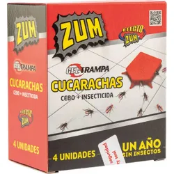 TRAMPA GEL CUCARACHAS ZUM 4...